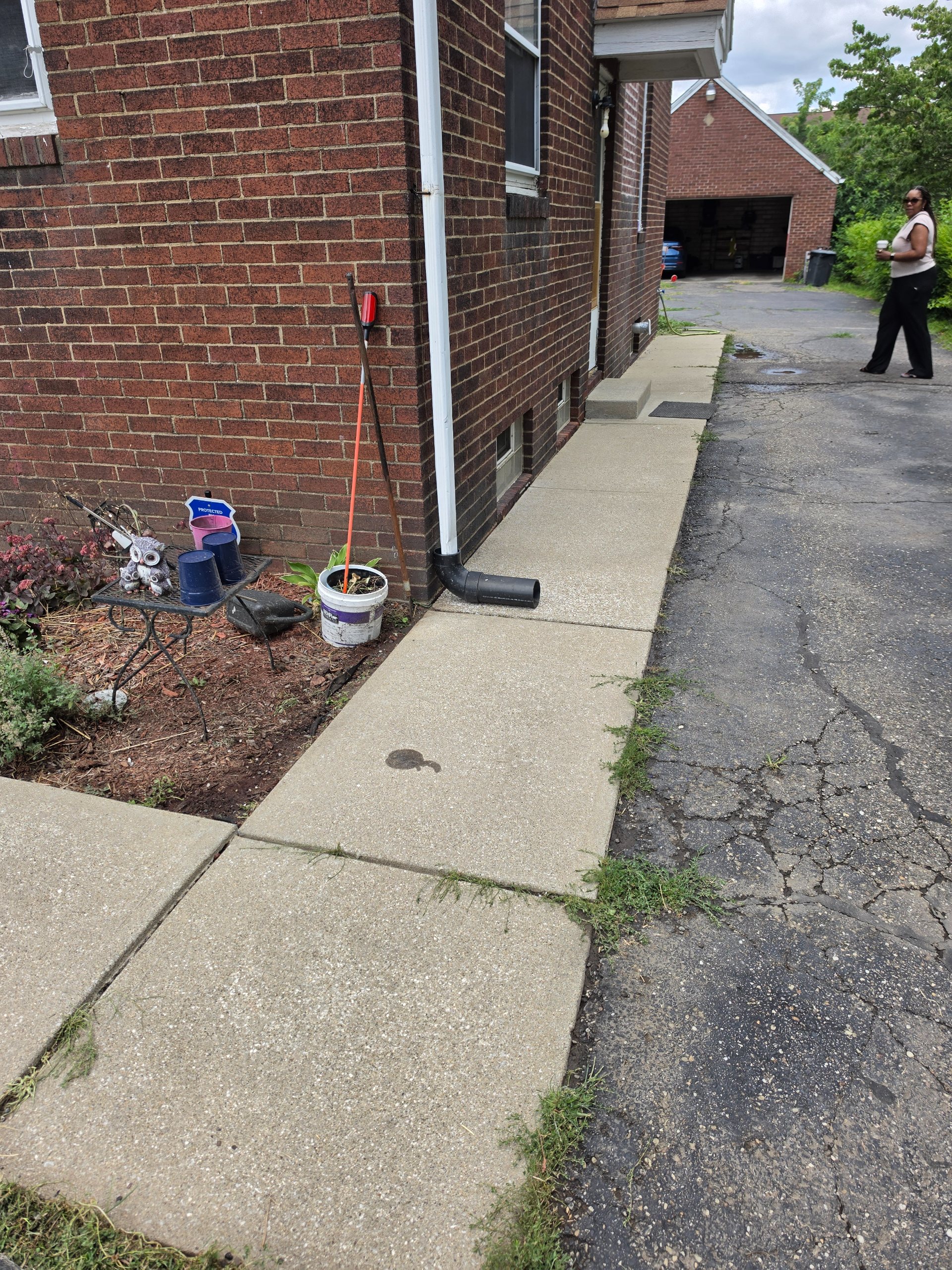 After photo: Concrete restoration in Canton